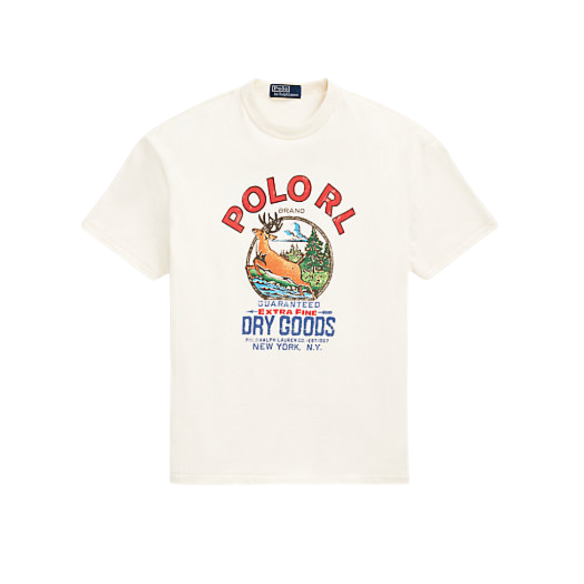 RALPH LAUREN CLASSIC FIT LOGO JERSEY T-SHIRT