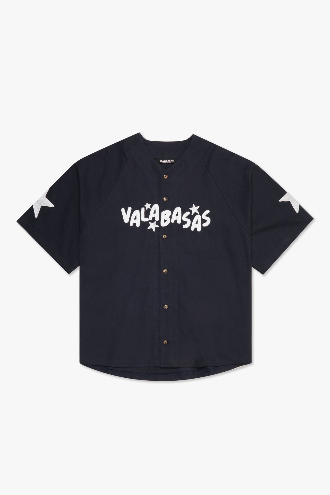 "CLOVER" BLUE BASEBALL JERSEY