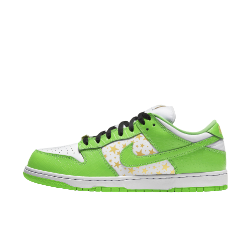 NIKE SUPREME X DUNK LOW OG SB QS 'MEAN GREEN'