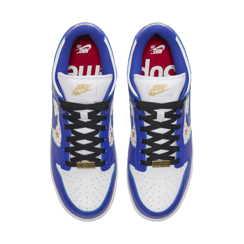 NIKE SUPREME X DUNK LOW OG SB QS 'HYPER ROYAL'