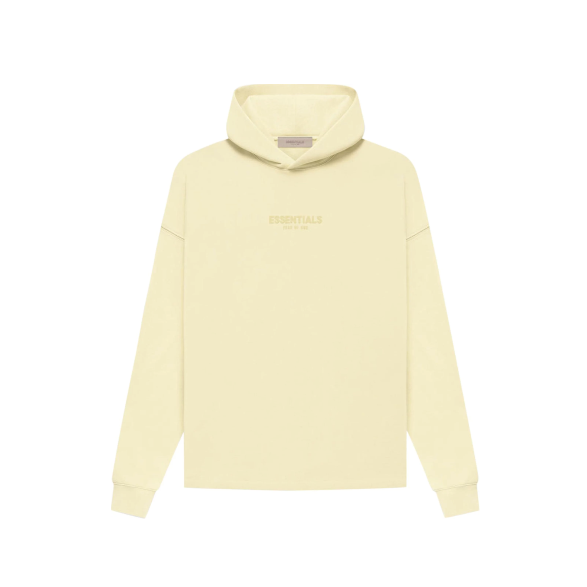 FEAR OF GOD ESSENTIAL RELAXED HOODIE 'CANARY'