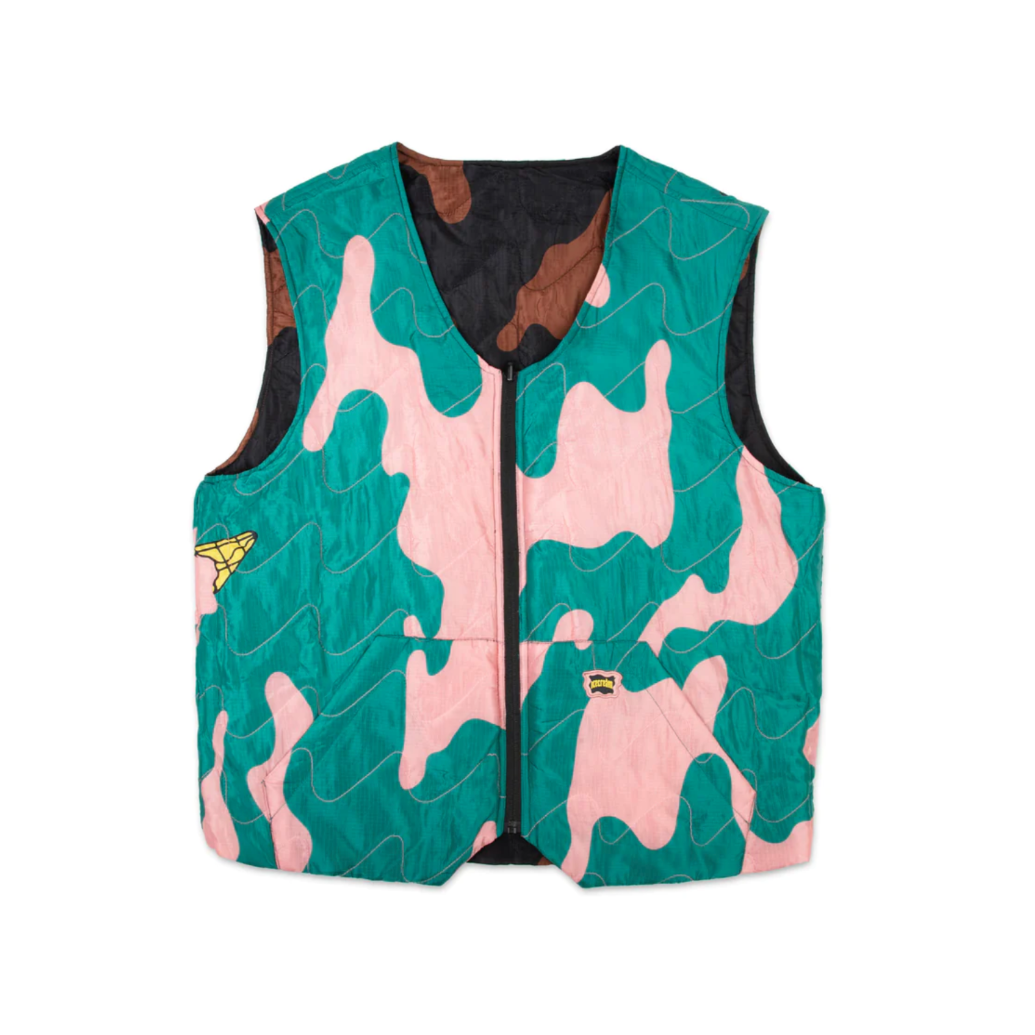 ICE CREAM FLIP REVERSIBLE VEST 'CAMO'