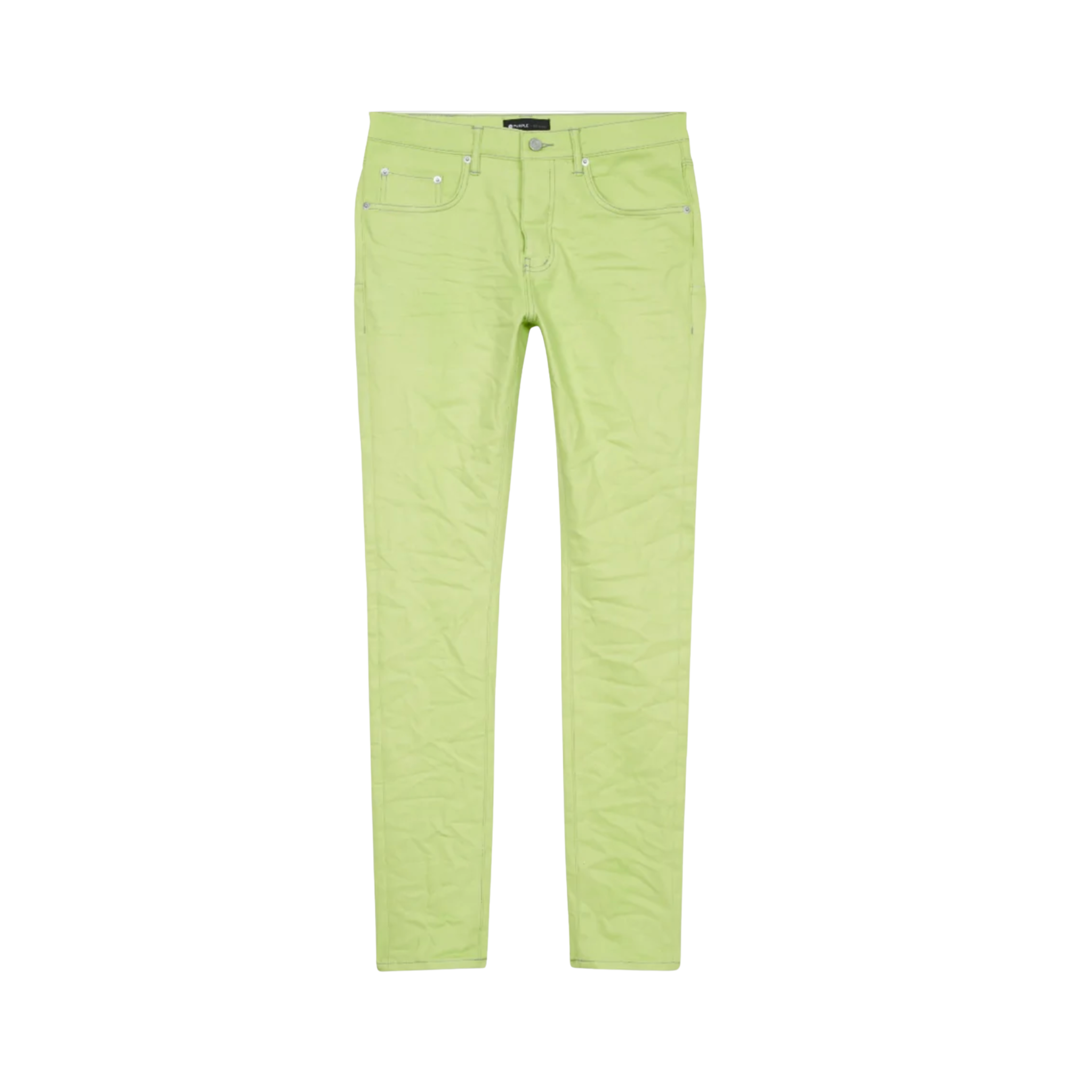 PURPLE BRAND LIME RAW JEANS