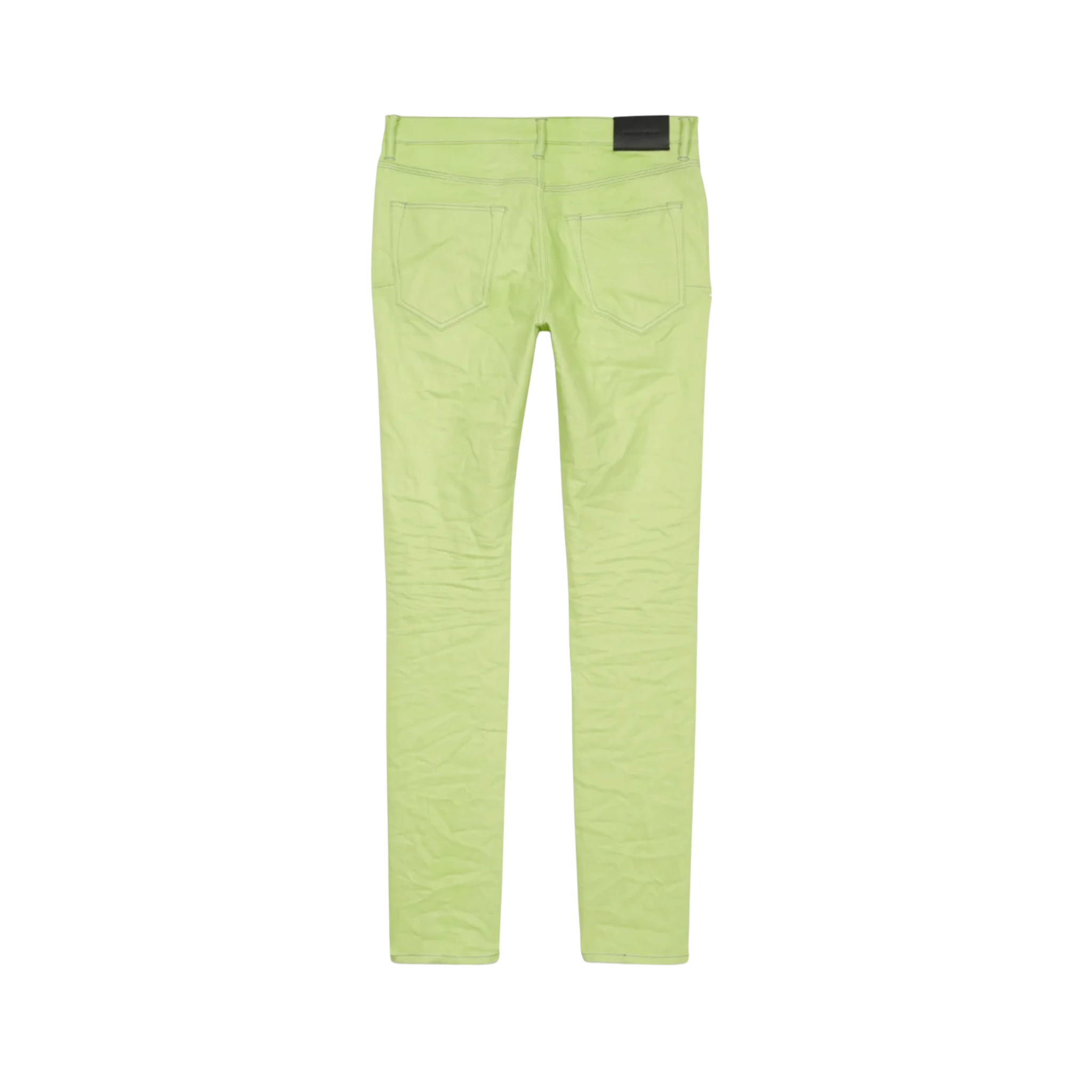 PURPLE BRAND LIME RAW JEANS