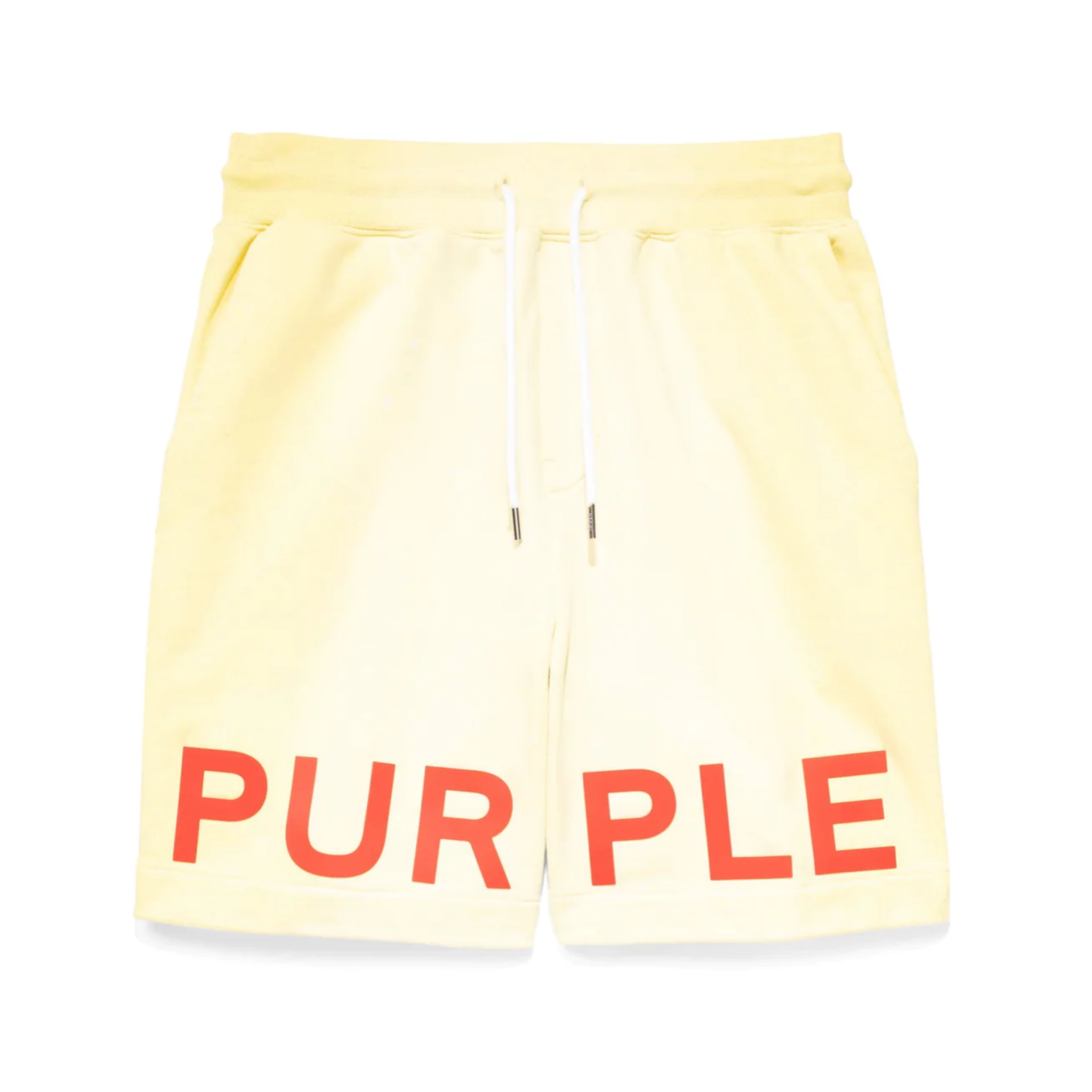 PURPLE BRAND FRENCH TERRY SHORT 'YELLOW'